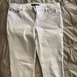 Ralph Lauren White Jeans